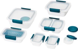 OXO - Prep & Go Leakproof Containers - 20pc Set - Clear - Angle_Zoom