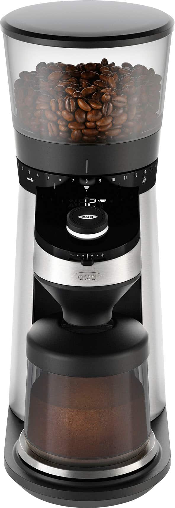 OXO Coffee Grinder, Stainless Steel Burrs