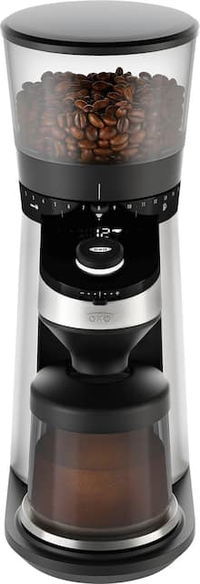 OXO Brew Time Based Conical Burr Coffee Grinder Stainless Steel 8717000 -  Best Buy