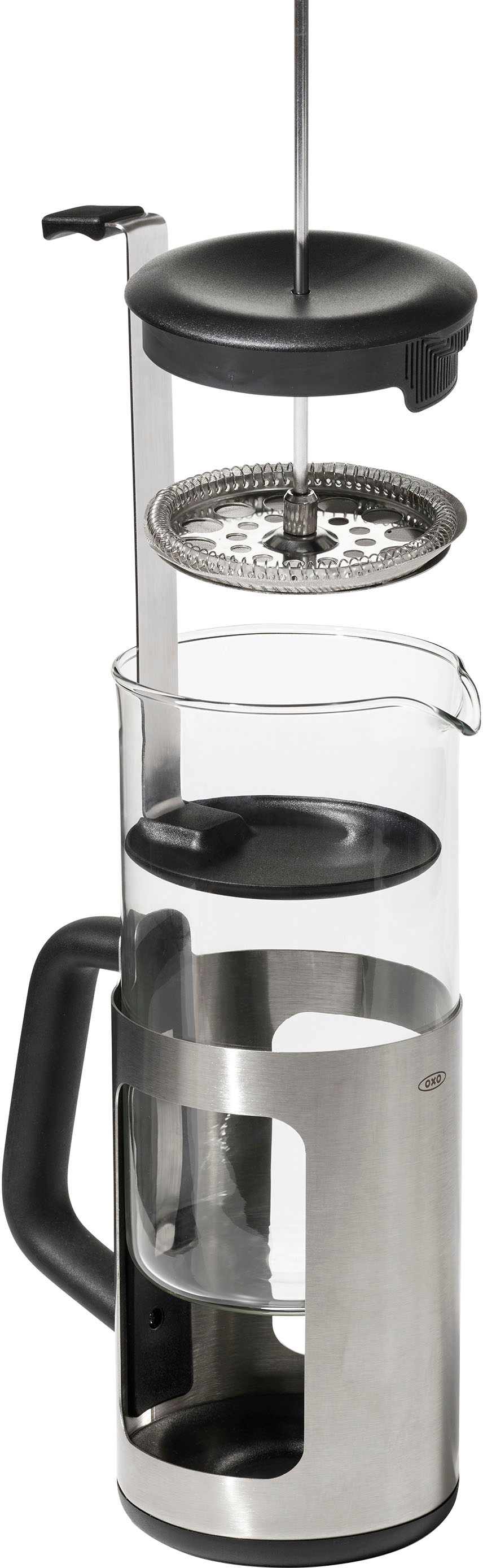 Best Buy: Brim 8-Cup French Press Coffee Maker Stainless Steel 50023
