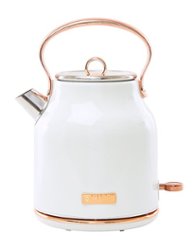 Haden - Heritage Electric Kettle - Ivory Copper - Front_Zoom