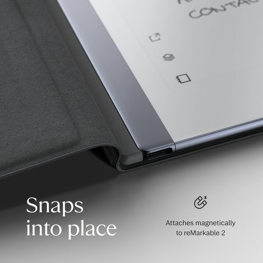 reMarkable 2 10.3” Paper Tablet with Marker Plus and Polymer Weave Book ...