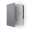 Angle Zoom. reMarkable 2 - 10.3” Paper Tablet with Marker Plus and Polymer Weave Book Folio - Gray.