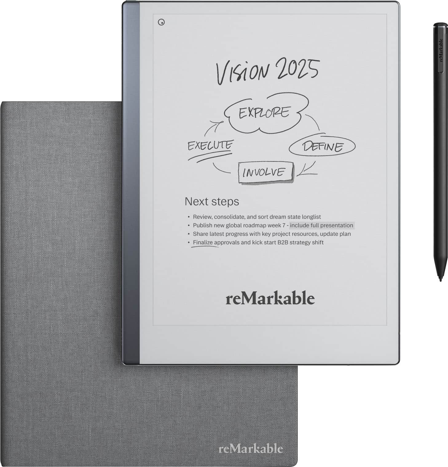 reMarkable 2 10.3” Paper Tablet with Marker Plus and Polymer Weave