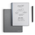 Front Zoom. reMarkable 2 - 10.3” Paper Tablet with Marker Plus and Polymer Weave Book Folio - Gray.