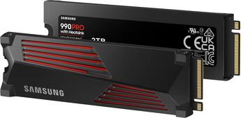 Samsung 990 PRO 2TB Internal SSD PCIe Gen 4x4 NVMe with Heatsink Samsung 990 PRO 2TB Internal SSD PCIe Gen 4x4 NVMe with Heatsink