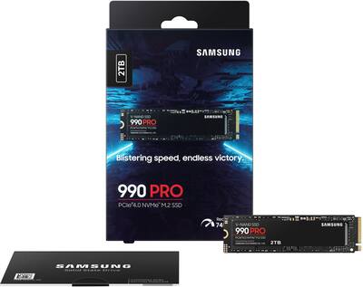 Samsung 990 PRO 2TB Internal SSD PCle Gen 4x4 NVMe MZ Samsung 990 PRO 2TB Internal SSD PCle Gen 4x4 NVMe MZ