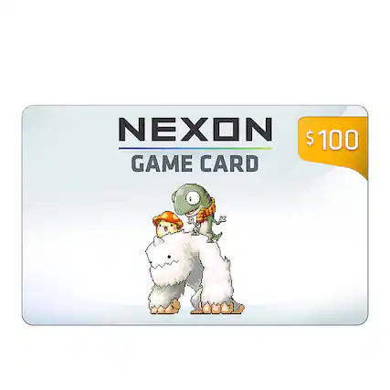 Front. Nexon - $100 Game Card.