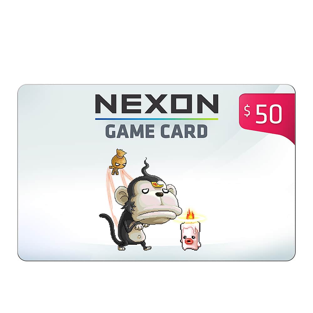 Front. Nexon - $50 Game Card.