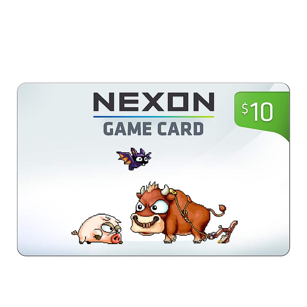 Front. Nexon - $10 Game Card.
