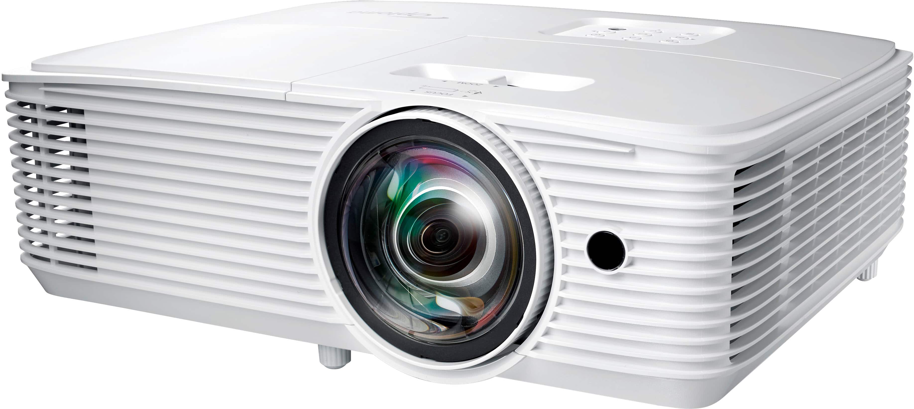 Angle. Optoma - GT1080HDRs 1080p Short Throw Projector - White.