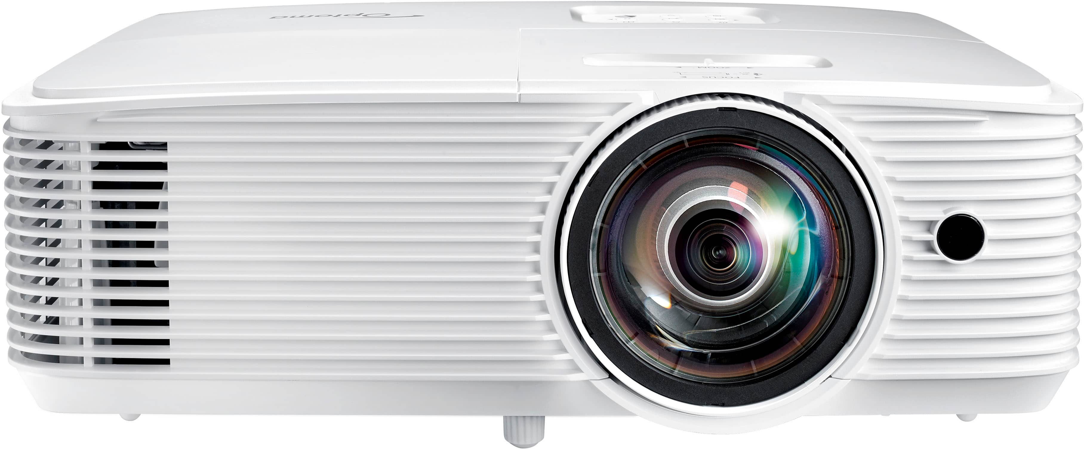 Front. Optoma - GT1080HDRs 1080p Short Throw Projector - White.