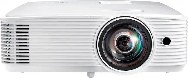 Front. Optoma - GT1080HDRs 1080p Short Throw Projector - White.