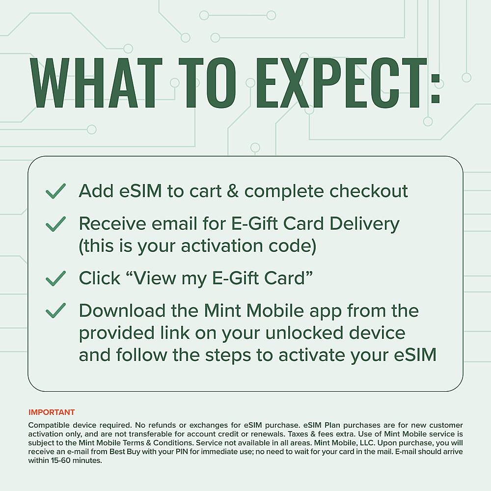 Mint Mobile 3-Month Unlimited Prepaid Plan (Instant Delivery) [Digital ...