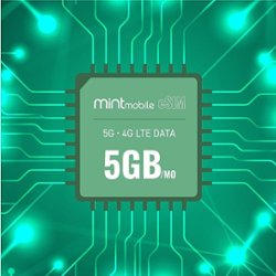 Mint Mobile - 3-Month 5GB eSIM Prepaid Plan (Instant Delivery) [Digital] - Front_Zoom