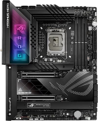 ASUS ROG MAXIMUS Z790 HERO (Socket LGA 1700) Intel Z790 ATX DDR5 ASUS ROG MAXIMUS Z790 HERO (Socket LGA 1700) Intel Z790 ATX DDR5