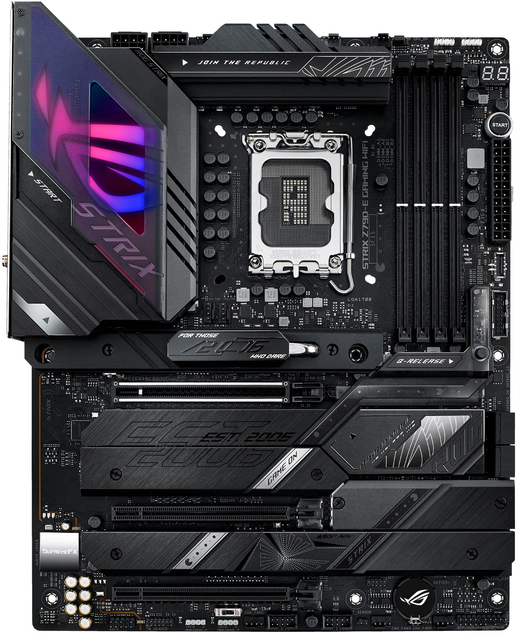 ASUS – ROG STRIX Z790-E GAMING WIFI (Socket LGA 1700) USB 3.2 Intel Motherboard Sansujyuku sansujyuku.com