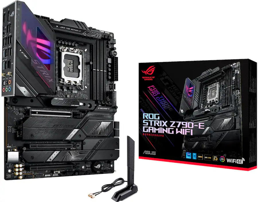 Z790e Rogstrix ASUS Refurbished Excellent ROG STRIX Z790 E GAMING WIFI (Socket LGA ...
