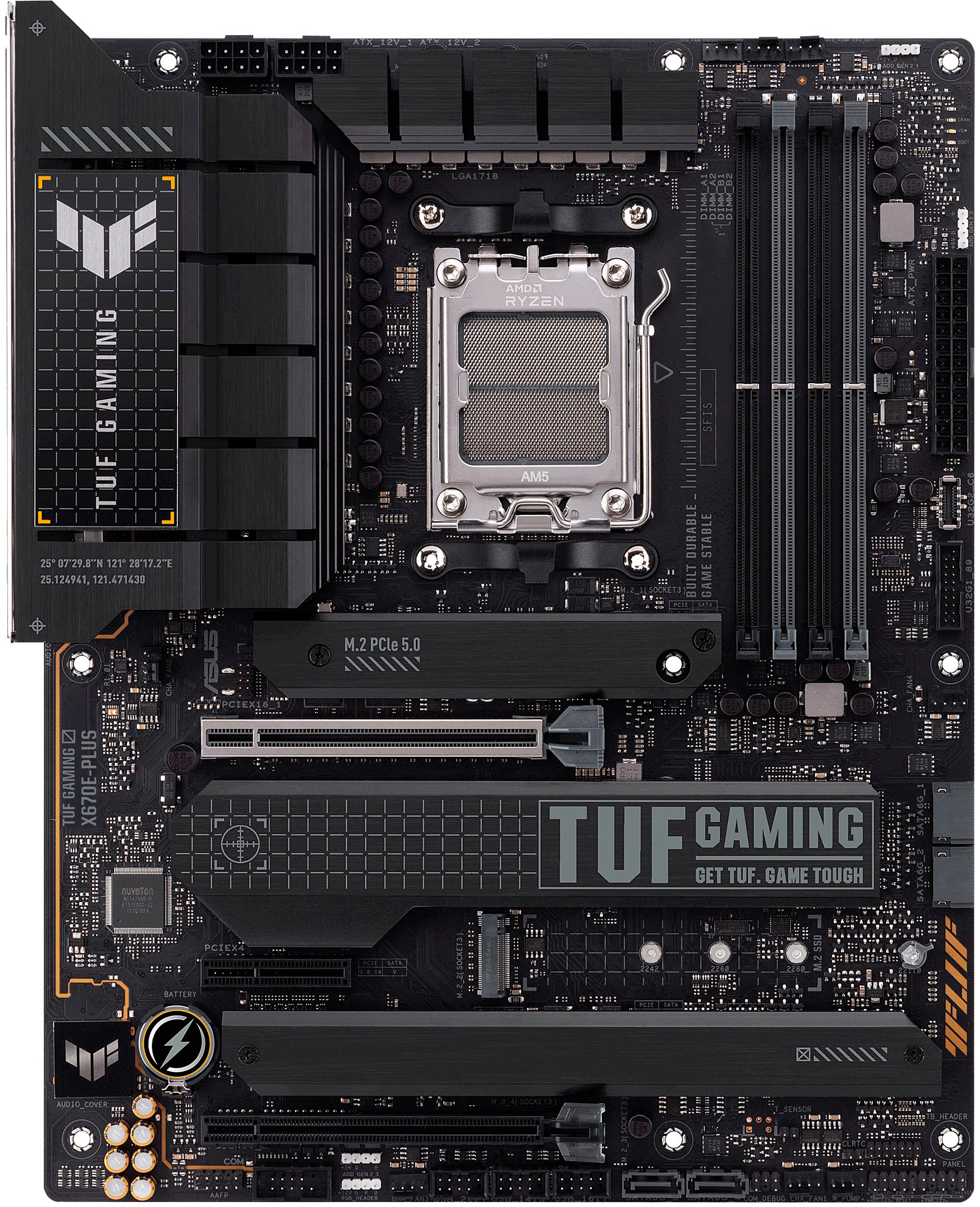 ASUS TUF GAMING X670E-PLUS WIFI (Socket AM5) AMD Ryzen 7000 Series ATX  Motherboard TUF GAMING X670E-PLUS WIFI - Best Buy