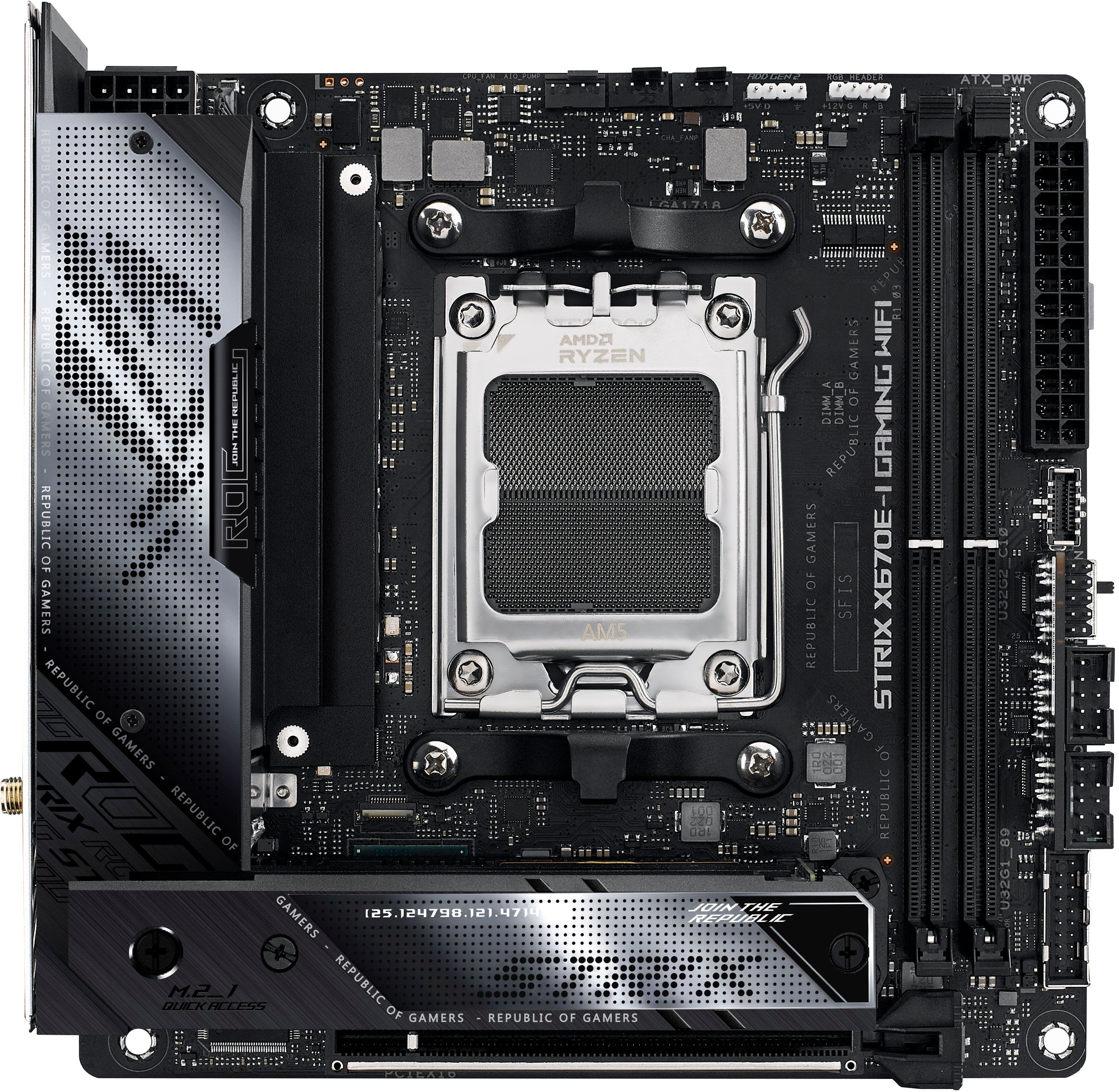 Asus x670E-I Specs Detailed : r/sffpc