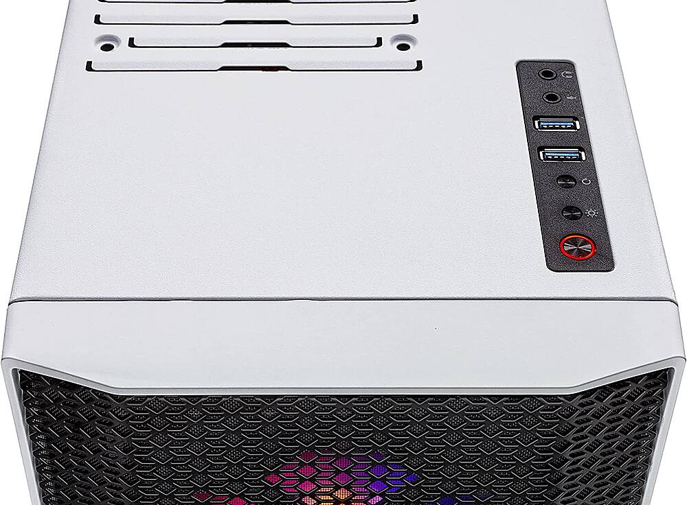 Alt View 5. Skytech Gaming - Blaze 3.0 Gaming Desktop - Intel Core i7-12700F - 16GB Memory - NVIDIA GeForce RTX 3060 - 1TB NVMe SSD - White.