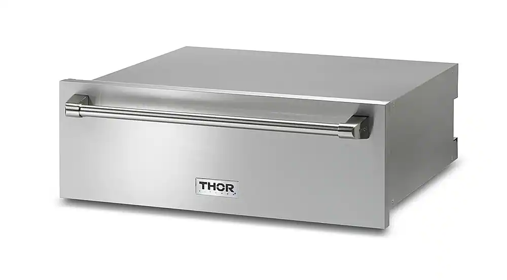 Angle. Thor Kitchen - 30" Warming Drawer Oven.