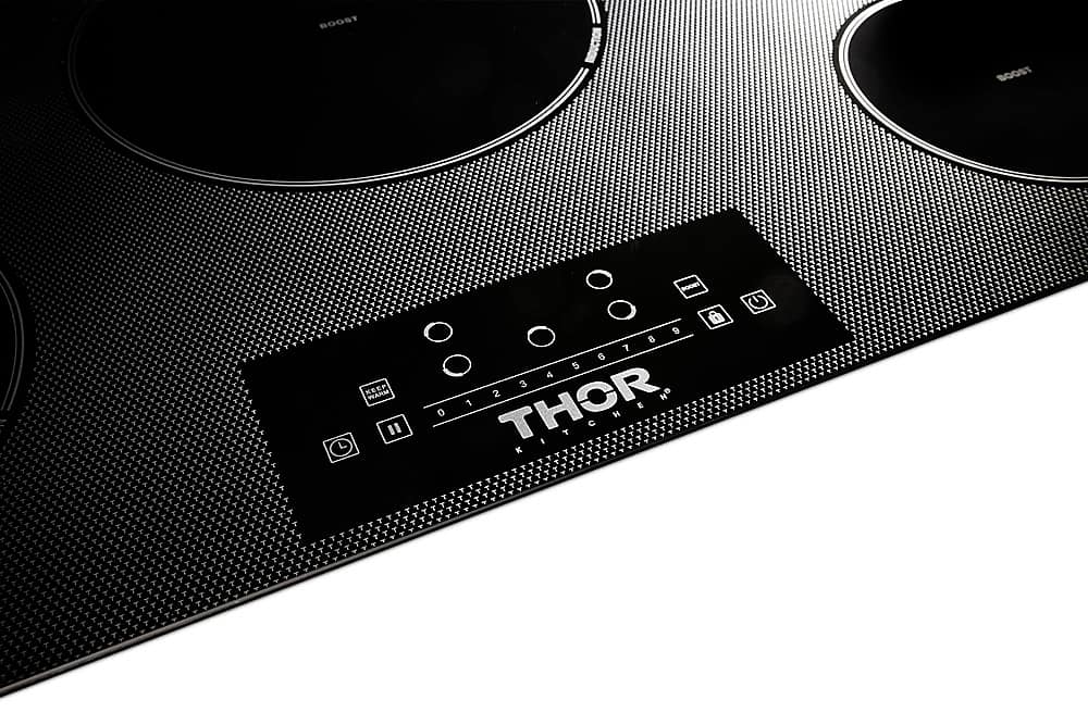 Thor Kitchen 36" Builtin Electric Induction Cooktop Black TIH36 Best Buy