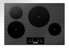 Thor Kitchen - 30" Built-in Electric Induction Cooktop - Black - Front_Zoom