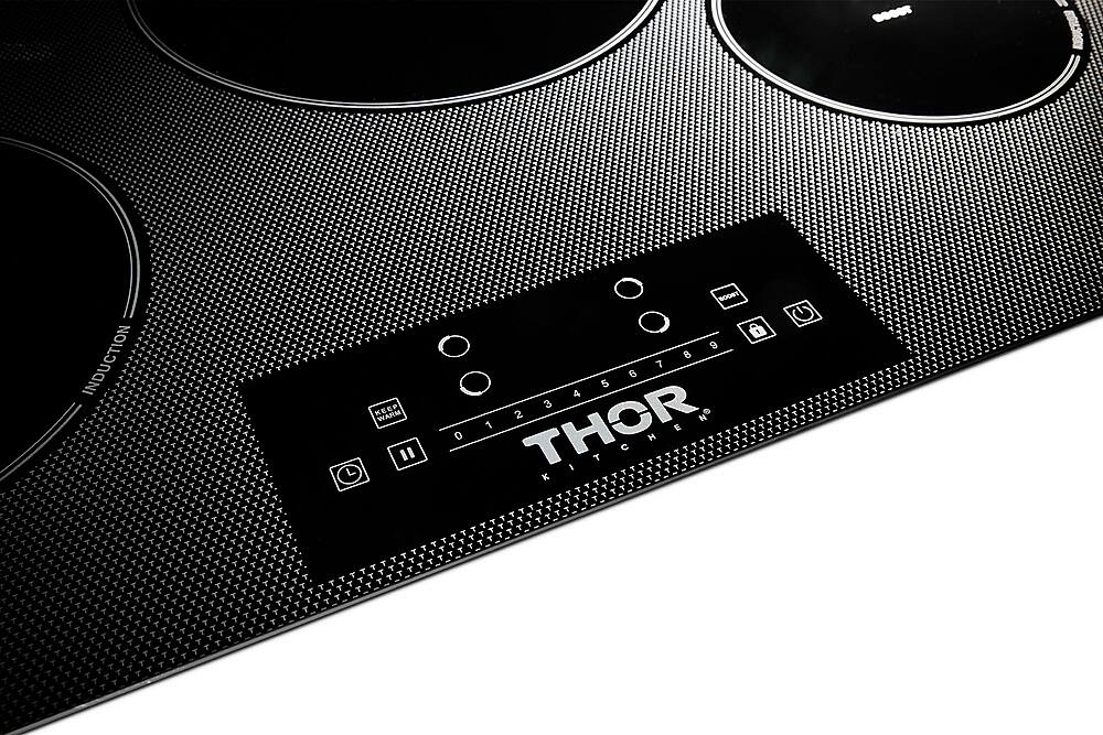 Alt View 14. Thor Kitchen - 30" Built-in Electric Induction Cooktop - Black.