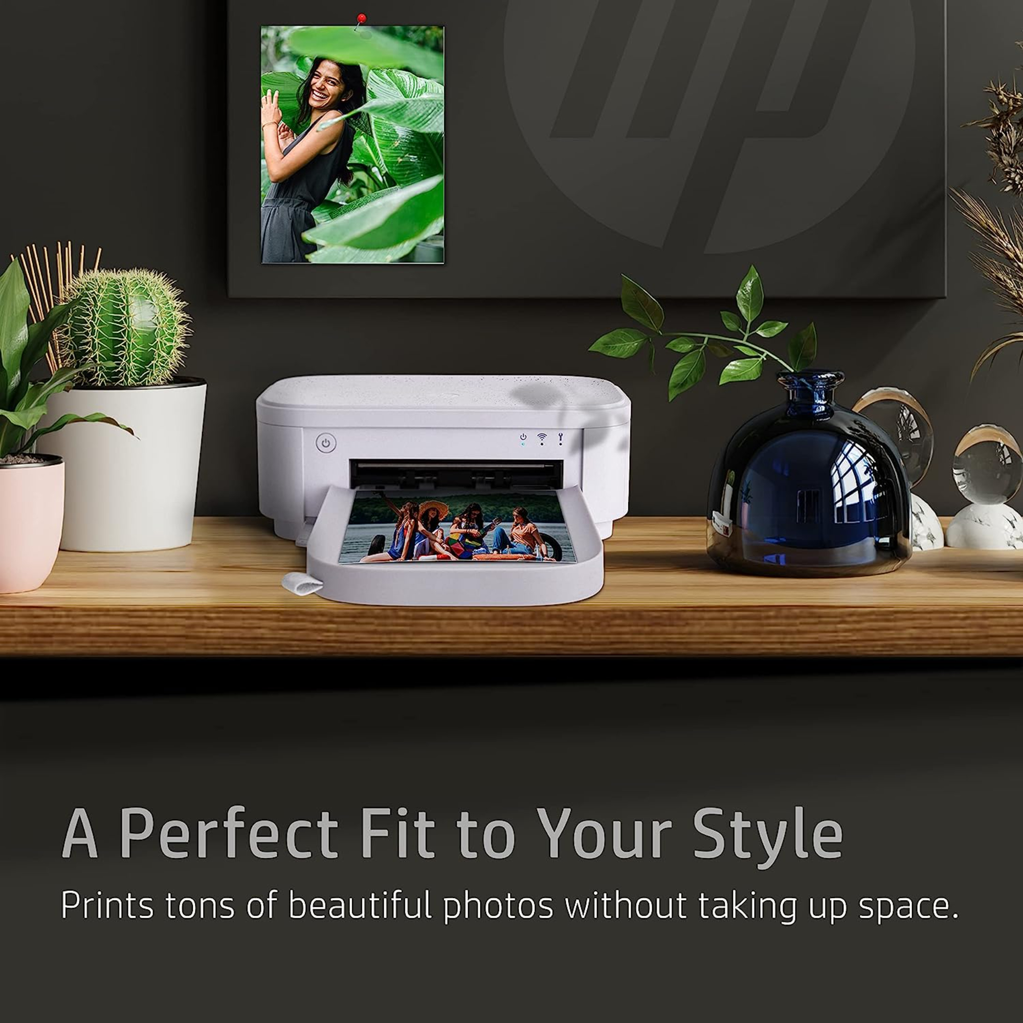 HP Sprocket Studio Plus Portable Printer, 4x6 WiFi Instant Photo Printer  for iOS & Android Devices