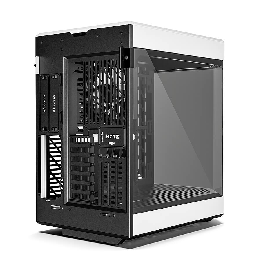 HYTE Y60 ATX Mid Tower PC Case White CS-HYTE-Y60-BW - Best Buy HYTE Y60 ATX Mid Tower PC Case White CS-HYTE-Y60-BW - Best Buy