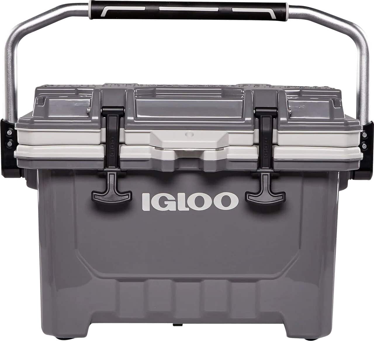 Front. Igloo - IMX 24 Quart Cooler - Gray.
