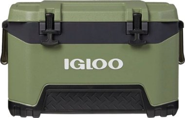 Igloo - BMX 52 Quart Cooler - Oil Green - Front_Zoom