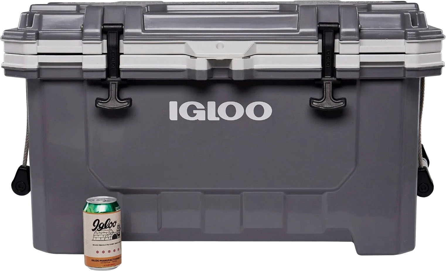 Angle View: Igloo - IMX 70 Quart Cooler - Gray
