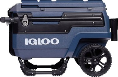 Igloo - Trailmate Journey 70 Quart Cooler - Rugged Blue - Front_Zoom
