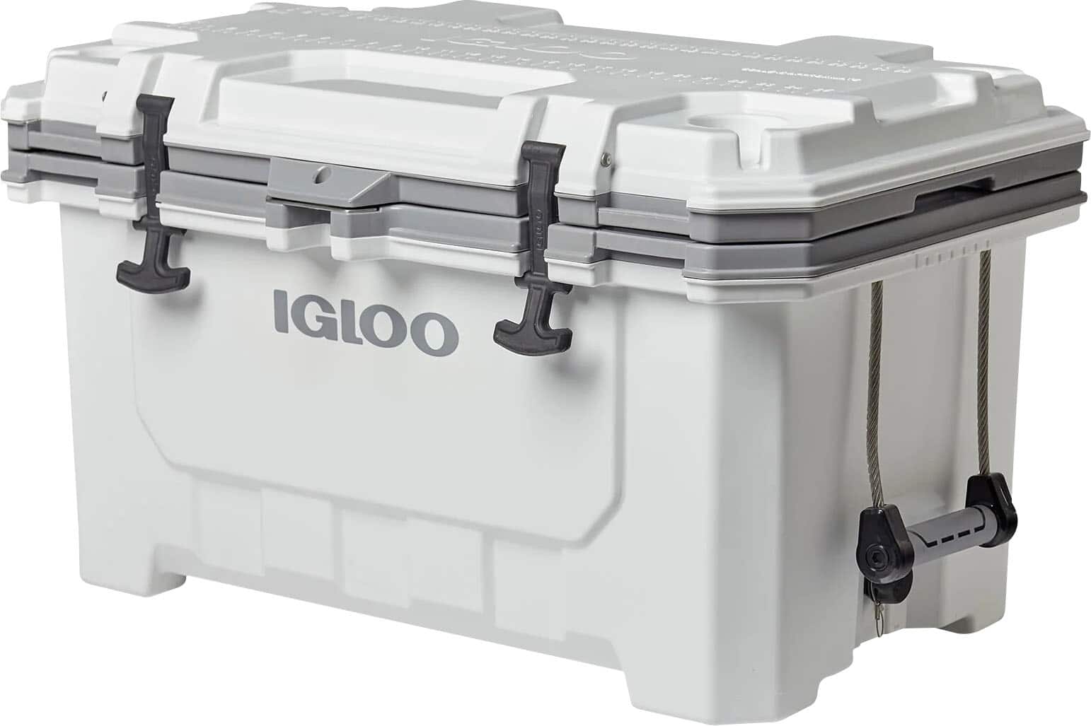 Angle. Igloo - IMX 70 Quart Cooler - White.