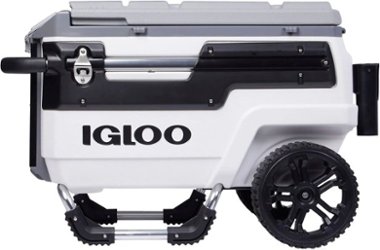 Igloo - Trailmate Journey 70 Quart Cooler - White - Front_Zoom