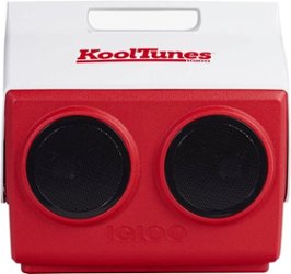Igloo - KoolTunes Cooler with Bluetooth - Red - Front_Zoom