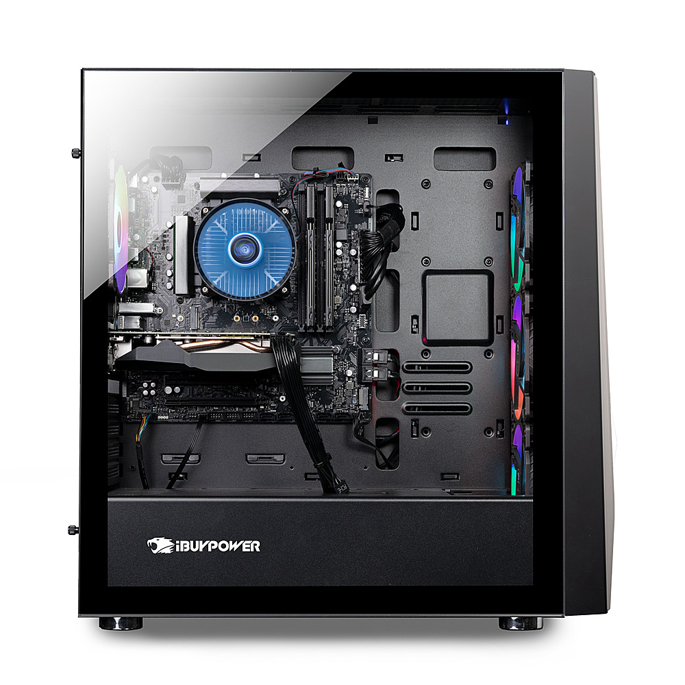 iBUYPOWER SlateMR281Av2 Gaming Desktop AMD Ryzen 5 5600 16GB DDR4 