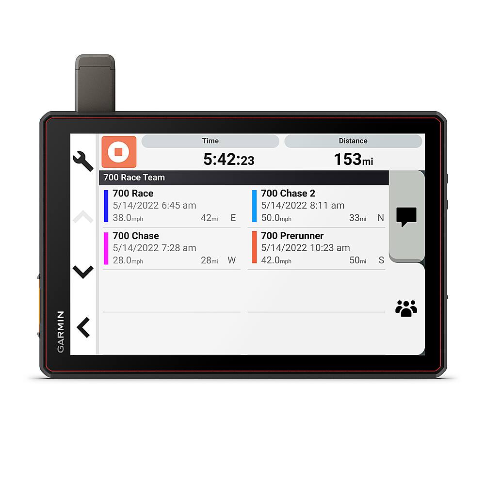 Alt View 11. Garmin - Tread XL Baja Chase Edition 10.1" GPS with Built-In Bluetooth - Black.