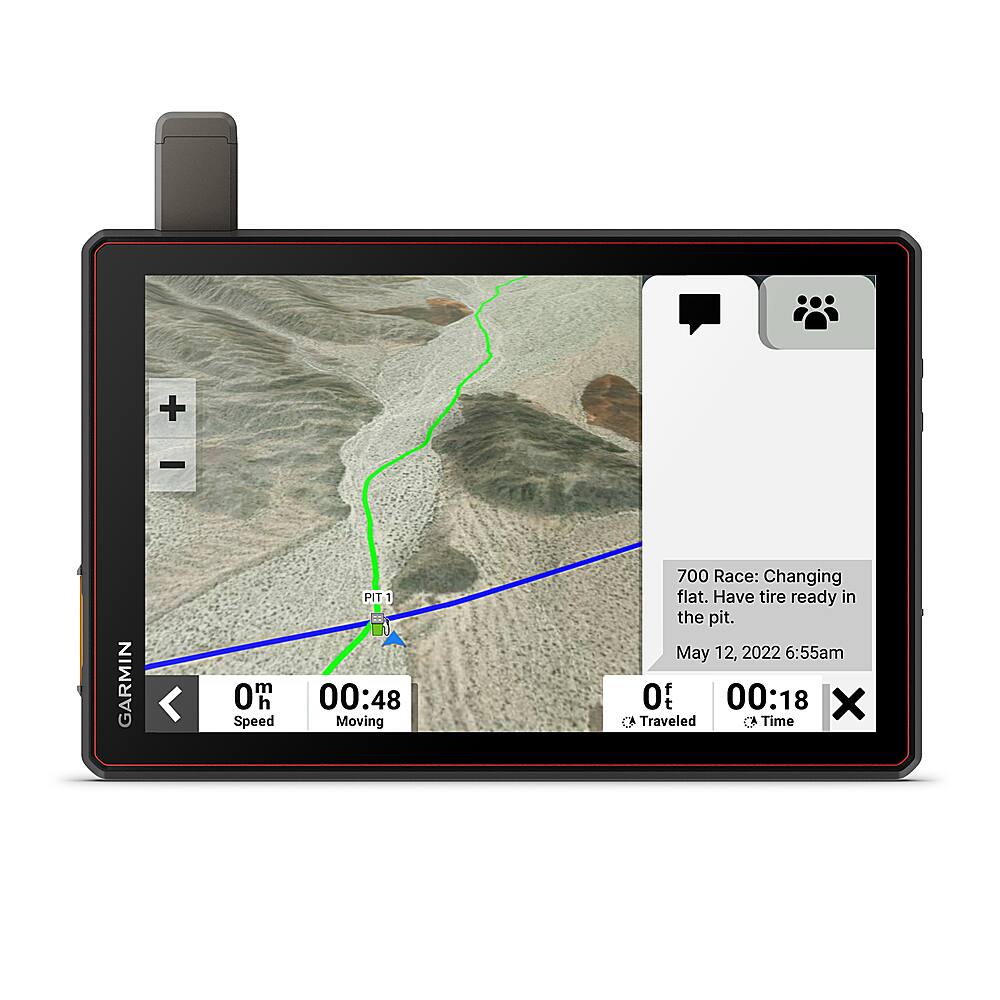 Alt View 13. Garmin - Tread XL Baja Chase Edition 10.1" GPS with Built-In Bluetooth - Black.