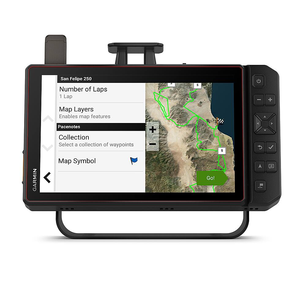 Alt View 11. Garmin - Tread XL Baja Race Edition 10.1" GPS with Built-In Bluetooth - Black.