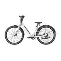 OKAI Stride Electric Bike with 40 Miles Max Operating Range and 25 mph Max Speed (White)