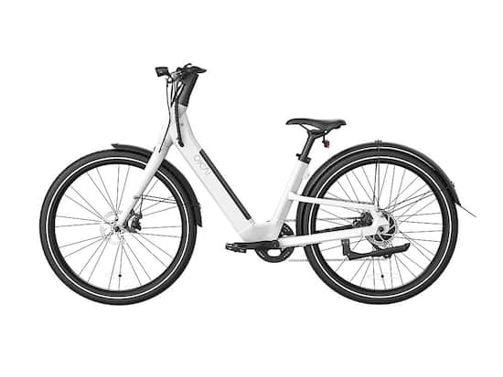 OKAI Stride Electric Bike w 40 Miles Max Operating Range and 25