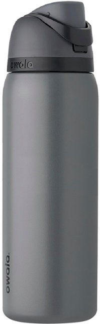 Owala FreeSip Insulated Stainless Steel 40 oz. Water Bottle Grayt