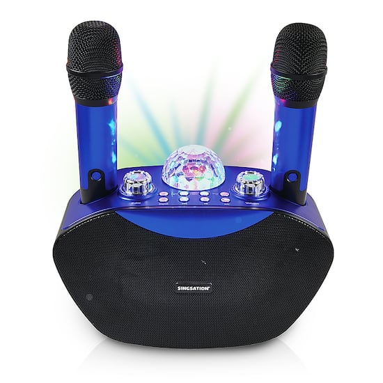 Singsation FREESTYLE Wireless Karaoke System Blue SPKAW10BL Best Buy