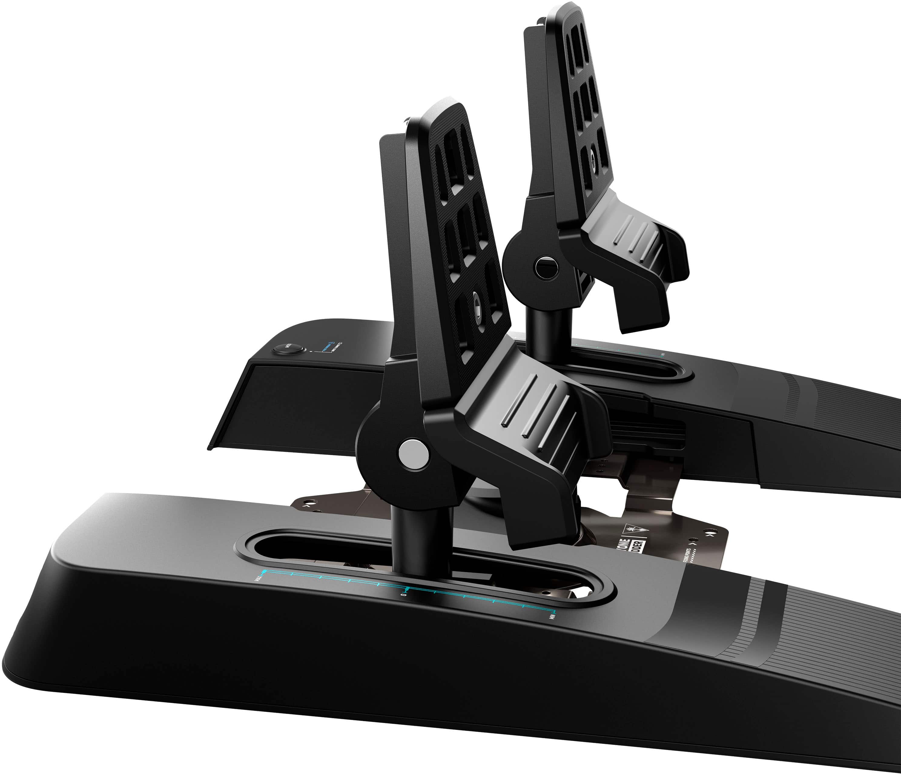 Alt View 13. Turtle Beach - VelocityOne Rudder Universal Rudder Pedals for Windows PCs, Xbox Series X, Xbox Series S with Adjustable Brakes - Black.