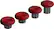Front. SCUF - Elite Series 2 Performance Thumbsticks for Xbox Elite Series 2 I 4-Pack - Red.