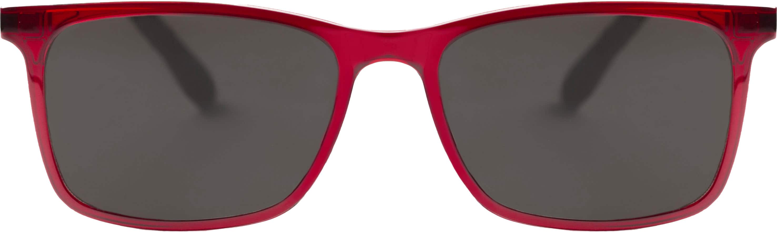 Left. Wavebalance - BlueDuo, Cruise, Blue Light Reducing Glasses with Magnetic Sunglass Clip-On - Crimson Tide.
