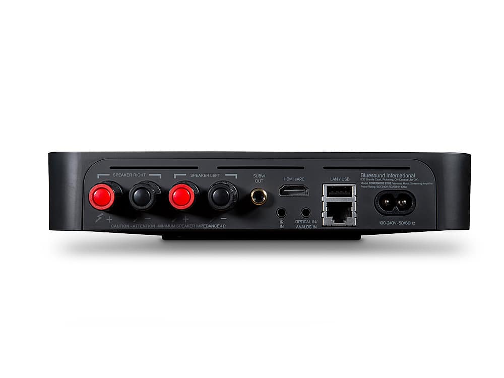 

Bluesound - Powernode Edge Streaming Amplifier - Black